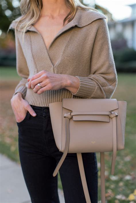 celine trapeze bag red|celine belt bag street style.